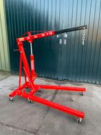 Motortakel / Werkplaatskraan 2 ton met evenaar - Te Huur, Ophalen, Gebruikt, Handmatig