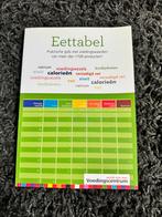 Eettabel, Boeken, Gezondheid, Dieet en Voeding, Ophalen of Verzenden, Zo goed als nieuw, Dieet en Voeding
