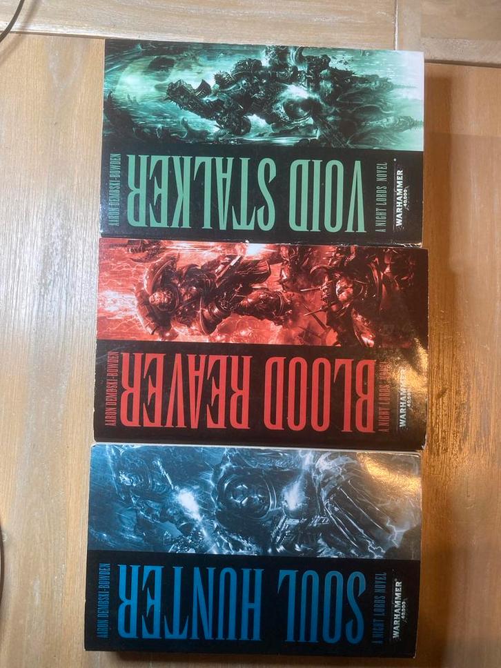 Warhammer 40k Night Lords Trilogie, Hobby en Vrije tijd, Wargaming, Ophalen of Verzenden