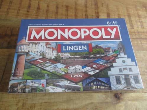 NIEUW ingesealde Monopoly spel van de Duitse stad LINGEN, Hobby en Vrije tijd, Gezelschapsspellen | Bordspellen, Nieuw, Ophalen of Verzenden