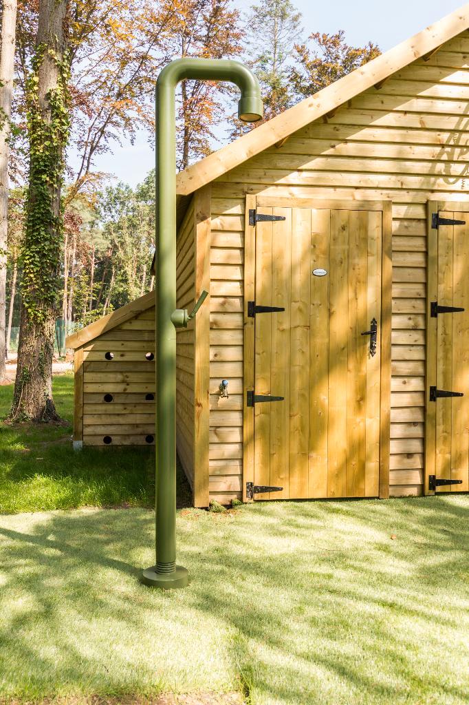 Jee-O buitendouche Mat groen, type SOHO-01 -> AFGEPRIJSD!, Tuin en Terras, Buitenkranen, Nieuw, Ophalen