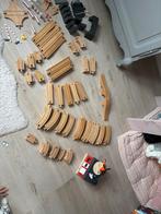 Houten treinbaan, Kinderen en Baby's, Speelgoed | Houten speelgoed, Ophalen of Verzenden