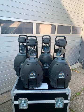Martin MX-10 Scans (4 stuks) in Flightcase beschikbaar voor biedingen