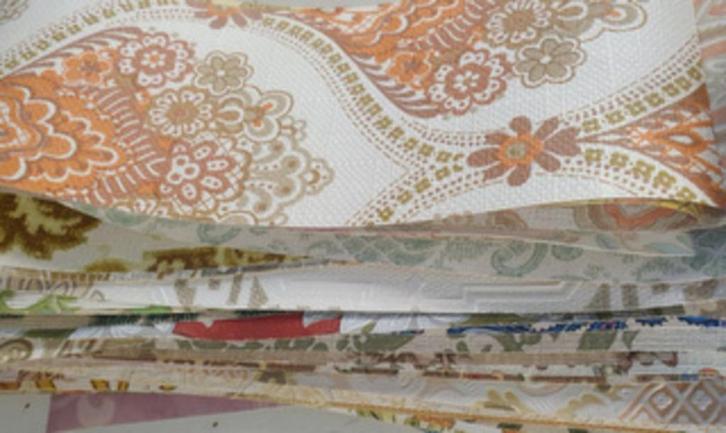 13921 Diy scrapbookpapier vintage behang knutselpapier, Huis en Inrichting, Stoffering | Behang, minder dan 10 m², Ophalen of Verzenden