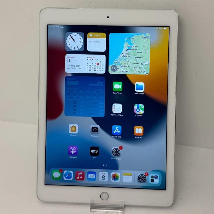Apple iPad Air 2 64GB WiFi Zilver | iOS 15.8.4 | Met garanti, Computers en Software, Apple iPads, Zo goed als nieuw, Apple iPad Air