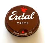 2 Vintage blikjes - Erdal Schoenencreme -Jaren 50/60, Verzamelen, Verzenden, Gebruikt, Verpakking