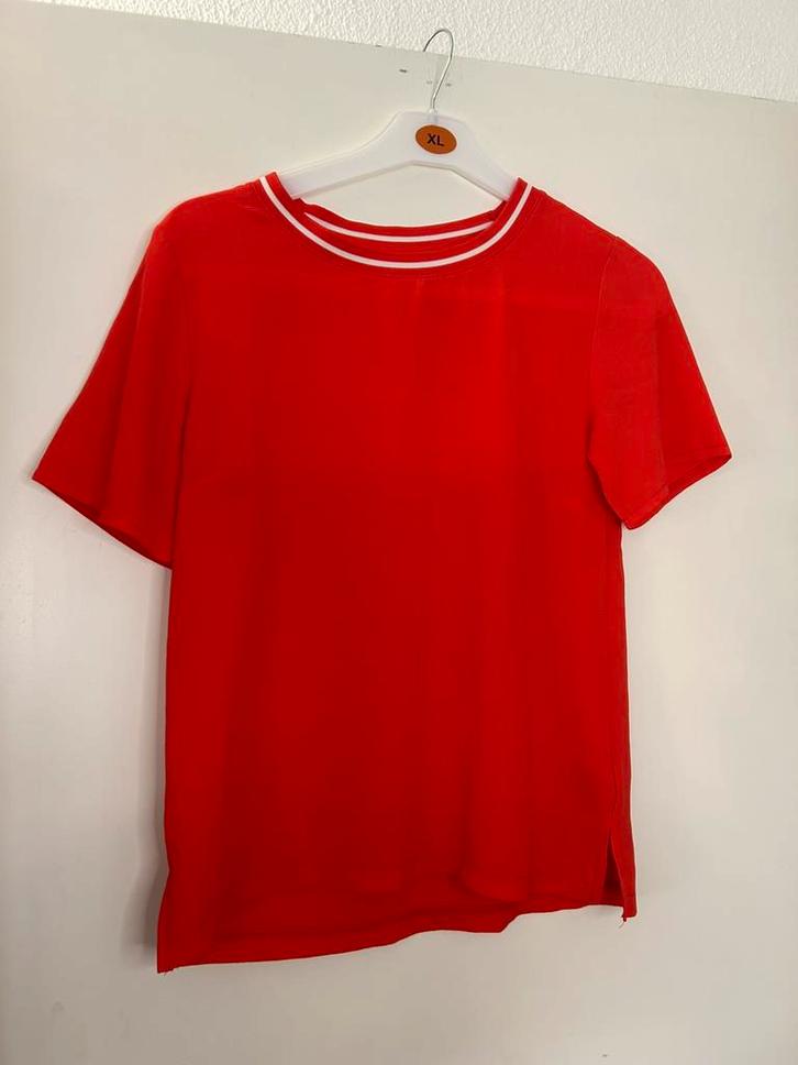 Dames blouse merk Hema maat S, Kleding | Dames, Blouses en Tunieken, Zo goed als nieuw, Maat 36 (S), Oranje, Ophalen of Verzenden