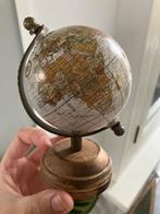 Wereldbol decoratie hout woondecoratie decoratie bruin tint, Huis en Inrichting, Woonaccessoires | Wereldbollen, Ophalen of Verzenden