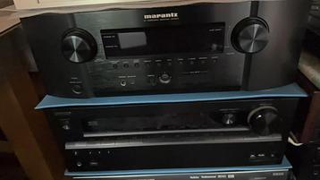 Marantz SR5004 AV Receiver+ONKYO TX-NR 709 beschikbaar voor biedingen