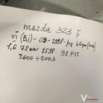Mazda 323F 5drs 1.6 B 2002 Wagennr 2400169  Handleiding, Auto diversen, Handleidingen en Instructieboekjes, Ophalen of Verzenden
