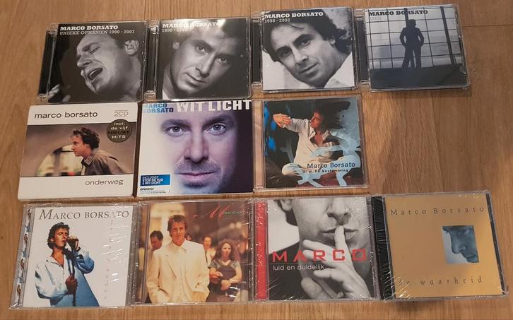 11 x marco borsato cd's nederlands muziek de waarheid nieuw, Cd's en Dvd's, Cd's | Nederlandstalig, Nieuw in verpakking, Verzenden