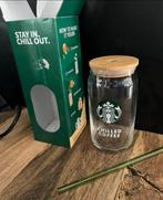 Starbucks chilled coffee glas, Huis en Inrichting, Keuken | Servies, Overige materialen, Overige typen, Nieuw, Ophalen of Verzenden