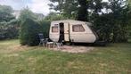 Zeer nette KIP deluxe KL40 met luifel en nieuwe banden, Caravans en Kamperen, Luifel, Kip, Omvormbare zithoek, Bedrijf