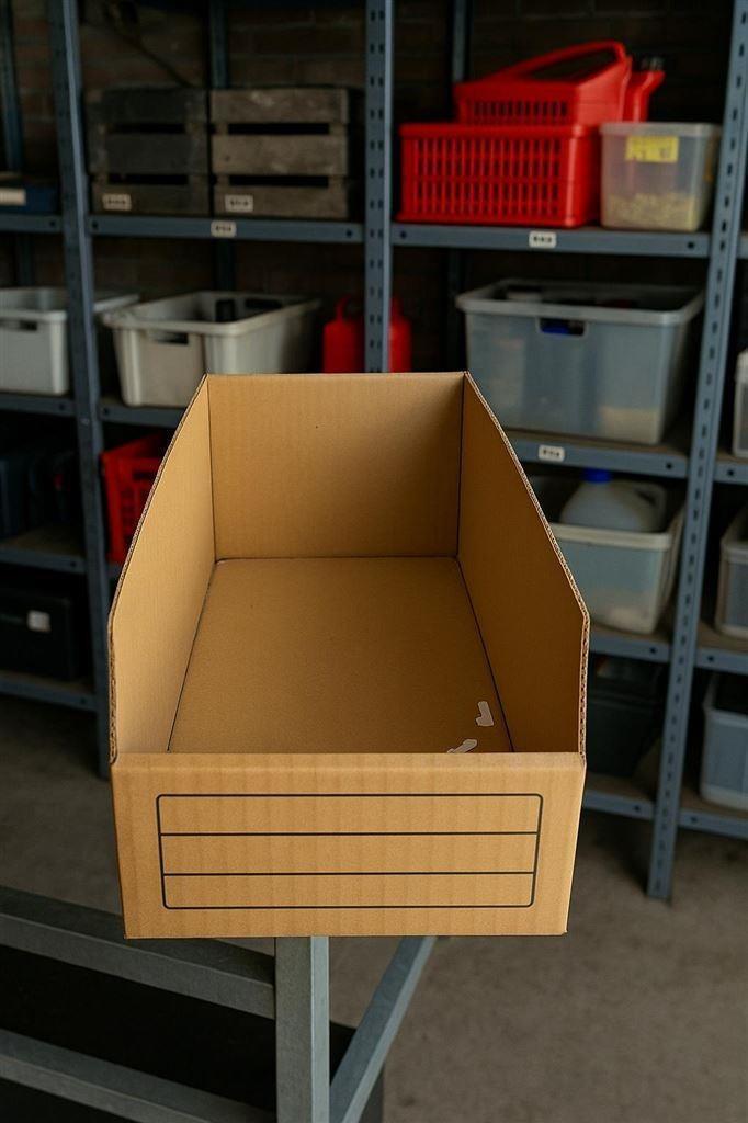 Kartonnen magazijnbakjes 24X, Auto diversen, Overige Auto diversen, Ophalen