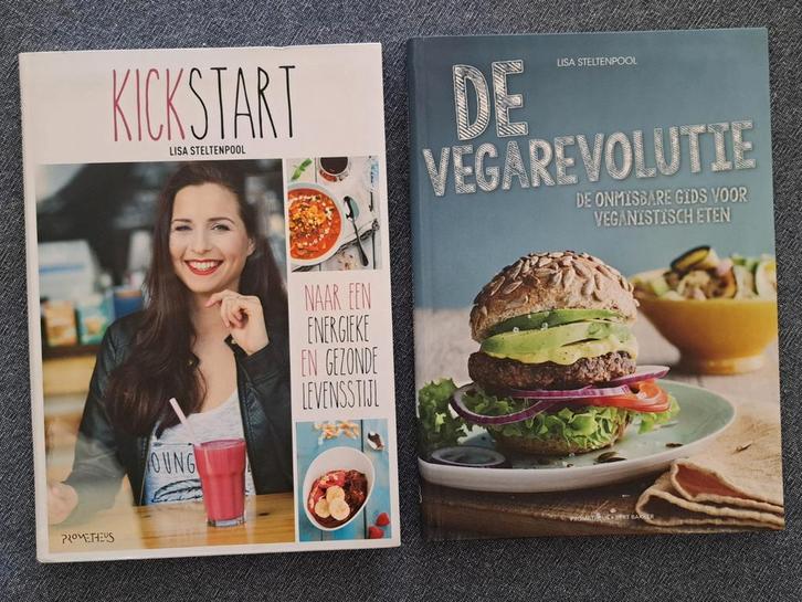 Set van 2 kookboeken: Lisa Steltenpool (dietist)., Boeken, Kookboeken, Ophalen of Verzenden