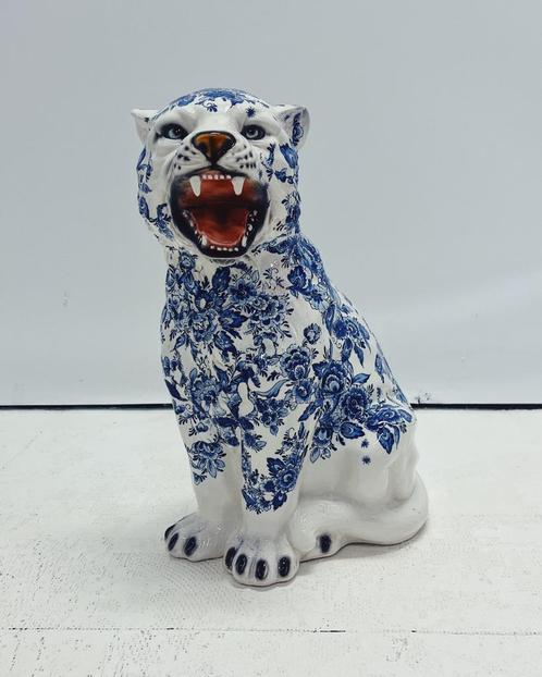 Custom made Delfts blauwe tijger, Antiek en Kunst, Antiek | Keramiek en Aardewerk, Ophalen