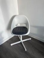 IKEA kinderbureaustoel - Wit met grijze zitting, Ophalen, Zo goed als nieuw, Wit, Bureaustoel