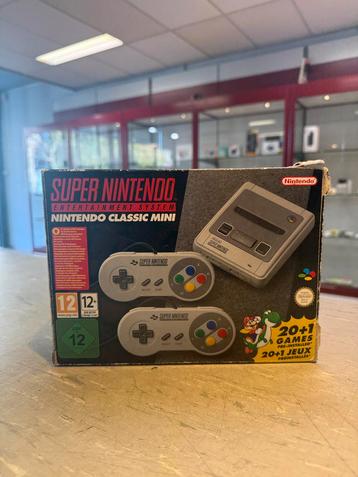 NINTENDO - SUPER NINTENDO - CLASSIC MINI beschikbaar voor biedingen