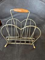 Vintage Metalen Brievenstandaard Servettenhouder, Ophalen of Verzenden