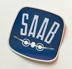 SAAB   retro Sticker -  Glans laminaat 10cm, Ophalen of Verzenden