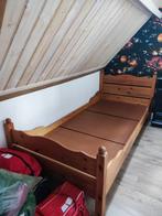 Gratis Grenen Eenpersoonsbed (90x200) - Zelf Ophalen!, Ophalen, Gebruikt, 90 cm, Eenpersoons
