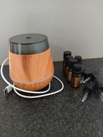 Aroma diffuser zgan 13 cm hoog met 5 geur flesjes, Ophalen of Verzenden, Zo goed als nieuw