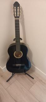 Gitaar Martinez zwart model MTC-080-pb, Ophalen, Gebruikt, Klassieke of Spaanse gitaar