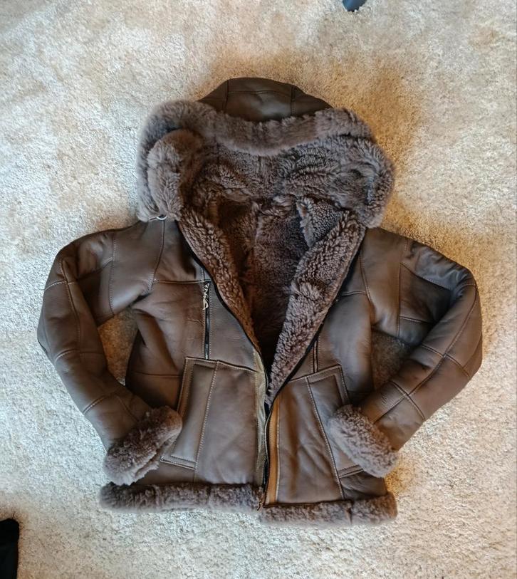 Nieuwe Lammycoat - Echte Schapenvacht - Alle Maten, Kleding | Heren, Jassen | Winter, Nieuw, Overige maten, Bruin, Ophalen of Verzenden