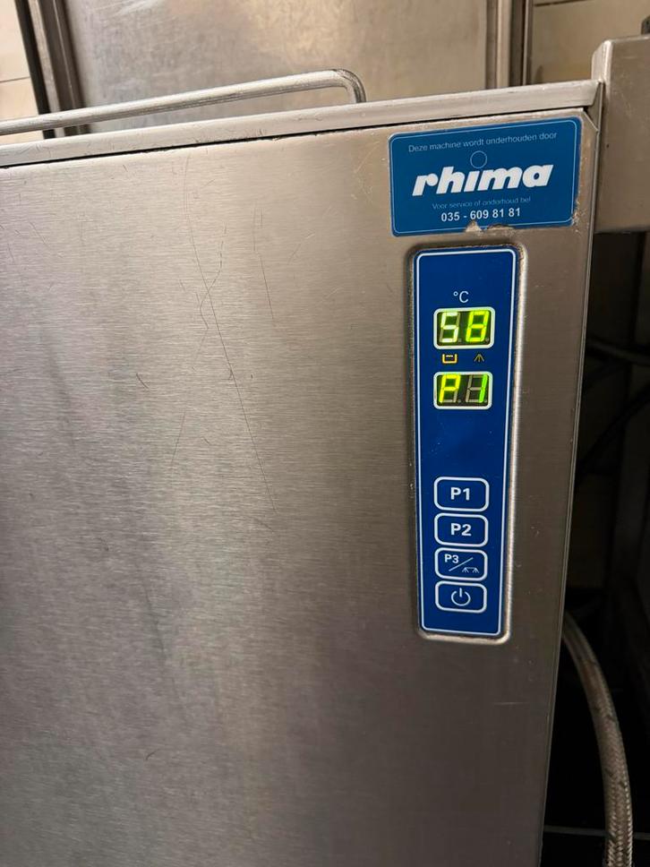 Rhima WD7 professionele spoelmachine, Zakelijke goederen, Horeca | Keukenapparatuur, Reinigen, Gebruikt, Ophalen