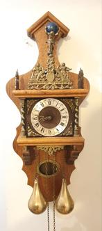 Zaanse wandklok – Atlas & wereldbol – Hermle mechanisch, Ophalen