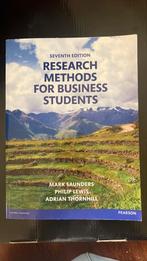 Research Methods For Business Students, Ophalen of Verzenden, Zo goed als nieuw, Mark Saunders, Philip Lewis, Adrian Thornhill