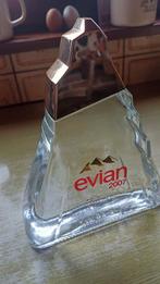 Evian Limited Edition fles Glas 2007, Ophalen of Verzenden, Zo goed als nieuw, Overige typen