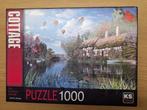 Puzzel The old river cottage KS games, Ophalen of Verzenden, Zo goed als nieuw