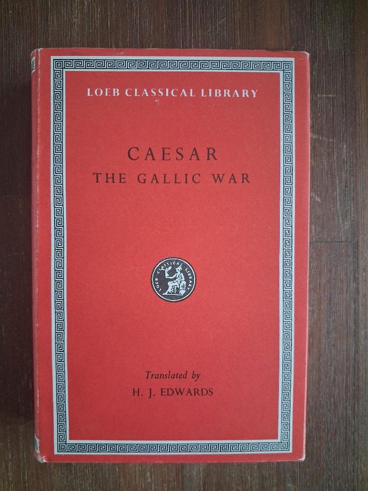 Caesar - The Gallic War - Loeb Classical Library #72, Boeken, Oorlog en Militair, Gelezen, Algemeen, Voor 1940, Ophalen of Verzenden