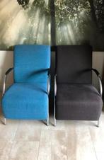 Woood fauteuils, Huis en Inrichting, Fauteuils, Ophalen, Gebruikt, Minder dan 75 cm, Stof