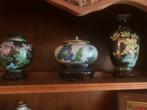 3 chinese cloisonne potten / vazen, Antiek en Kunst, Ophalen of Verzenden