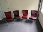4x Montis Spica, Huis en Inrichting, Stoelen, Ophalen, Gebruikt, Overige kleuren, Leer