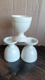 3x eierdoppen van Wedgwood Barlaston, Huis en Inrichting, Keuken | Servies, Ophalen of Verzenden, Zo goed als nieuw, Porselein