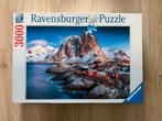 Ravensburger Puzzel - Lofoten, Noorwegen - 3000 stukjes, Ophalen of Verzenden, Meer dan 1500 stukjes, Zo goed als nieuw, Legpuzzel