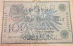 Reichsbanknote 100 Mark 1908, Ophalen of Verzenden, Duitsland, Los biljet