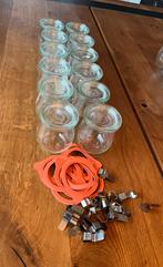 Weckpotjes 220 ml, Ophalen of Verzenden, Zo goed als nieuw, Glas, Pot, Bus of Blik