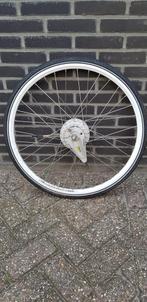 Te koop voorwiel motor Gazelle, Fietsen en Brommers, Fietsonderdelen, Ophalen, Gebruikt, Algemeen, Wiel