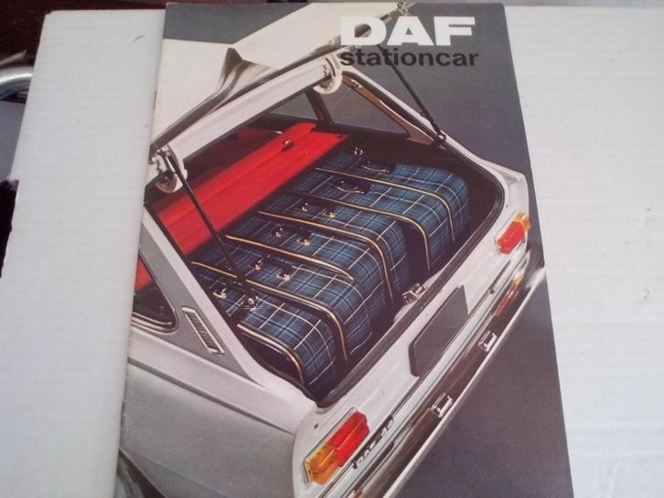 DAF 44 + 55 Combi/Stationcar brochure/folder Nederland 1970, Boeken, Auto's | Folders en Tijdschriften, Ophalen of Verzenden