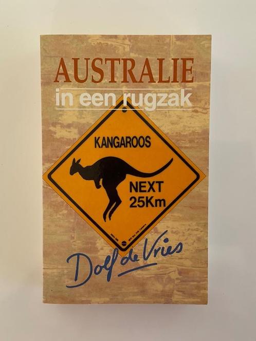 Reisboek Australië in een rugzak - Dolf de Vries, Boeken, Reisverhalen, Australië en Nieuw-Zeeland, Ophalen