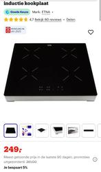 ETNA - vrijstaande inductie kookplaat KIV164RVS, Witgoed en Apparatuur, Kookplaten, Ophalen, 4 kookzones, Zo goed als nieuw, Inductie
