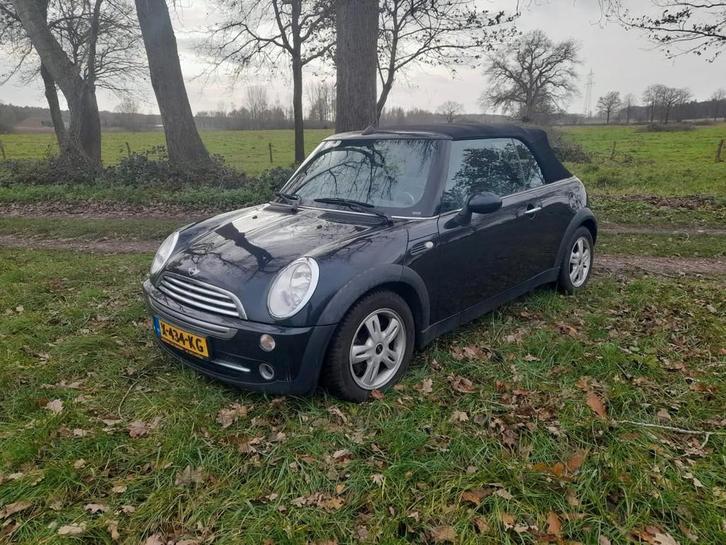 Mini Mini Cabrio 1.6 Cooper, Auto's, Mini, Particulier, Te koop, Cabrio, ABS, Adaptive Cruise Control, Airbags, Airconditioning