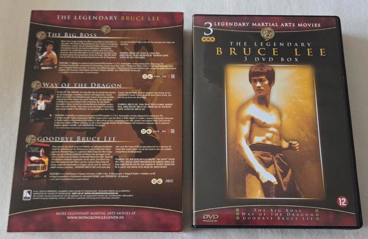 HKL The Legendary Bruce Lee Box Dvd's Actie/Kung-Fu, Cd's en Dvd's, Dvd's | Actie, Zo goed als nieuw, Vanaf 16 jaar, Ophalen of Verzenden