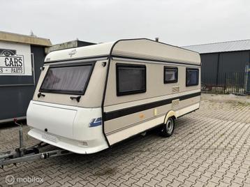 Hobby 430 + vol auto mover + luifel beschikbaar voor biedingen