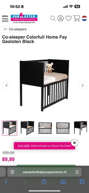 Co sleeper beschikbaar voor biedingen