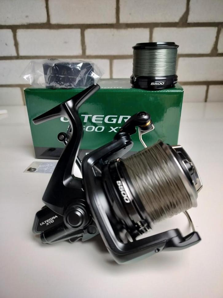 Shimano Ultegra 5500 XTD Molen, Watersport en Boten, Hengelsport | Karpervissen, Nieuw, Molen, Ophalen of Verzenden